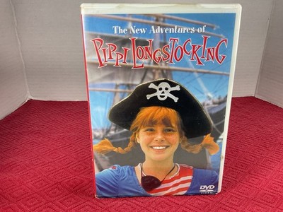 The New Adventures of Pippi Longstocking DVD, 1988 Used Tested Fast Shipping.