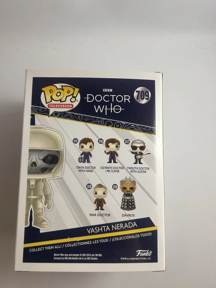 Funko Pop! Vinilo Doctor Who Vashta Nerada #709 con protector Foto 3 de 4