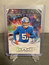 2025 Panini Origins - Abdul Carter #112 Base Rookie (RC) - Giants