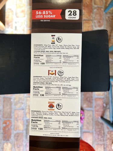 Rip Van Mini Wafer Cookie Sorte -56-85% weniger Zucker - 28 Stück - Bild 4 von 4