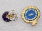 2 x Vintage 1970's BRIGHTON & HOVE ALBION FOOTBALL CLUB Pin Badges - Both Coffer