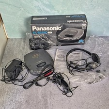 Panasonic SL-S239C Portable CD Player Car Attachments Included Tested In Box