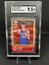 Cooper Flagg 2024 Topps Chrome McDonald's All American  RC SGC 9