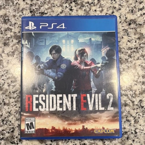 Capcom Resident Evil 2 PS4 Survival Horror Manual Included In-Game Purchases