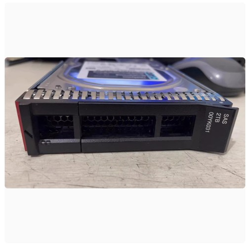 1Pcs For ThinkSystem 00YK031 7XB7A00042 2TB 7.2K SAS 12G 3.5" HDD - Afbeelding 2 van 2