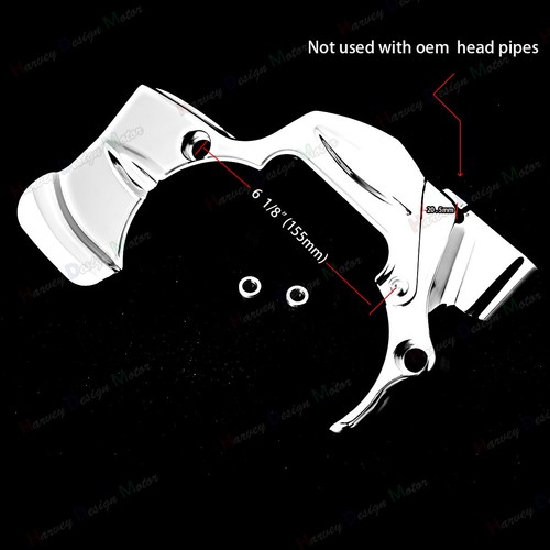 1 cubierta de cubierta de transmisión cromada para Harley Street Glide FLHX FLHXS CVO 09-16 - Imagen 4 de 8