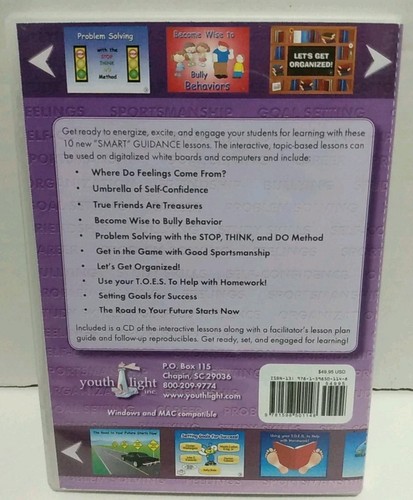 "Smart" Guidance Interactive Lessons For Digital White Boards / Computer CD /DVD - Picture 2 of 4