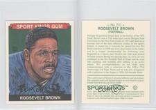 2012 Sportkings Series E Mini Rosey Brown Roosevelt Brown #232 HOF