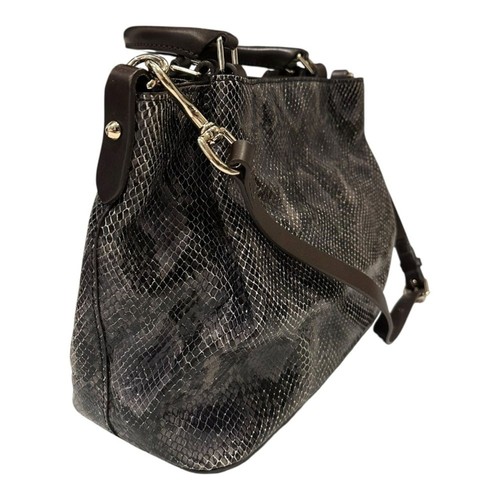Dooney & Bourke City Python Barlow Purse Satchel w Shoulder Strap & Dust Bag - Picture 8 of 15