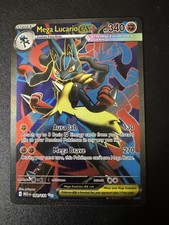 Mega Lucario Ex #160 Pokemon TCG Mega Evolution