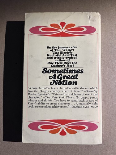 SOMETIMES A GREAT NOTION by Ken Kesey vintage 1969 Bantam paperback - Picture 2 of 3