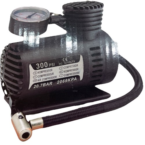 Portable Mini Air Compressor  Air Inflator Pump 12V 300PSI  New in box. - Picture 1 of 7