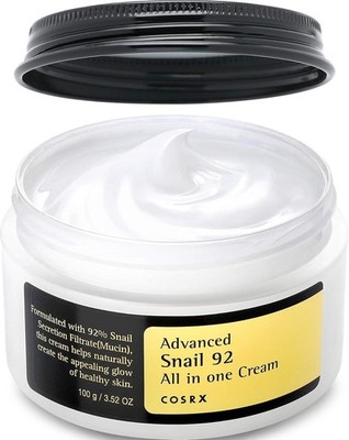 Snail Mucin 92% Face Moisturizer for Soft & Glowy Skin, 3.52 oz. |...