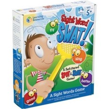 Learning Resources LRNLER8598 Words Swat A Sight Words Game