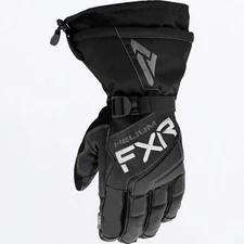 FXR HYBRID HELIUM LEATHER GAUNTLET Snowmobile Winter GLOVES - L - XL - 2XL - NEW