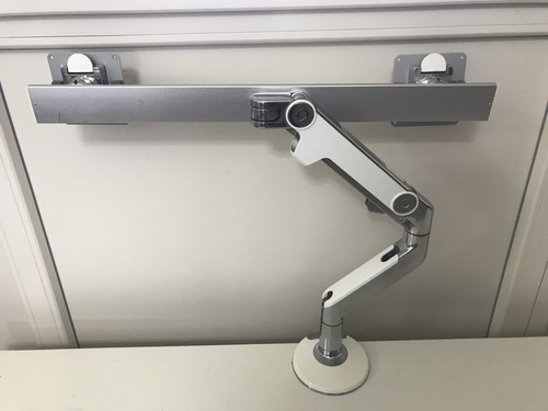 Humanscale M8 - Dual Crossbar Tischhalterung Tischklemme/ Desk Mount - Afbeelding 5 van 18