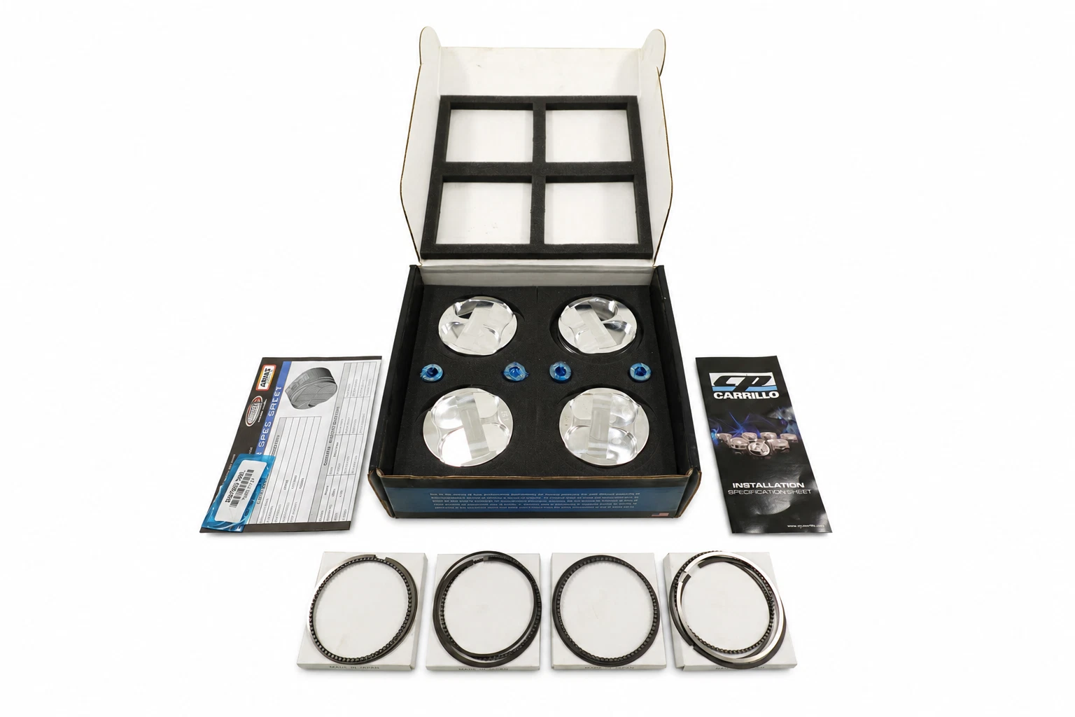 NEW 2009-2013 Yamaha FX SHO 1.8L CP-Carrillo 10.5:1 +.5mm Performance Piston Kit