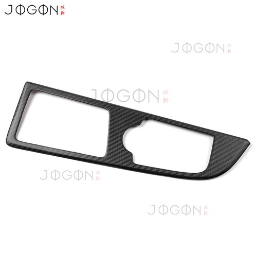 For Genesis G70 Sport 2019+ Matte Carbon Console Gear Shift Control Button Trim - Picture 12 of 13
