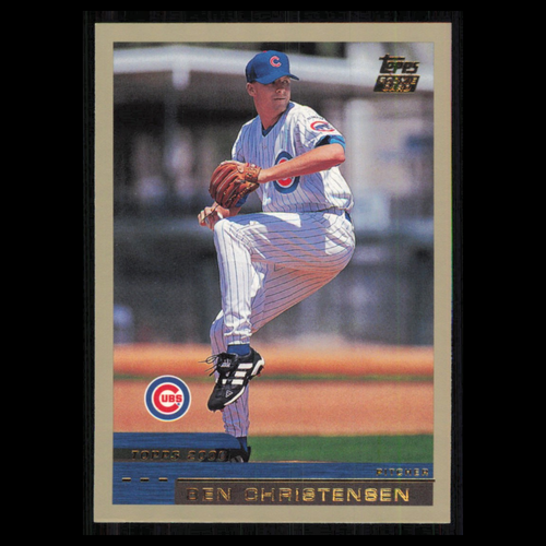Ben Christensen Rookie #T79 2000 Topps Traded - Rookies Chicago Cubs Baseball NM
