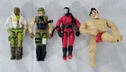 X-478 VINTAGE 1980/90'S HASBRO GI JOE ACTION FIGURES BACK-BLASTER STALKER ETC