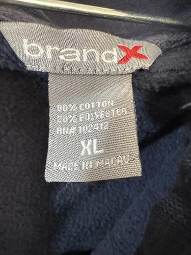 Felpa con cappuccio e zip Encinitas Surfboards uomo blu navy - Foto 5 di 6
