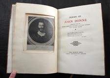1905 POEMS OF JOHN DONNE, SONGS, SONNETS, PRIVATE PRESS, MARION PRESS LTD TO 100