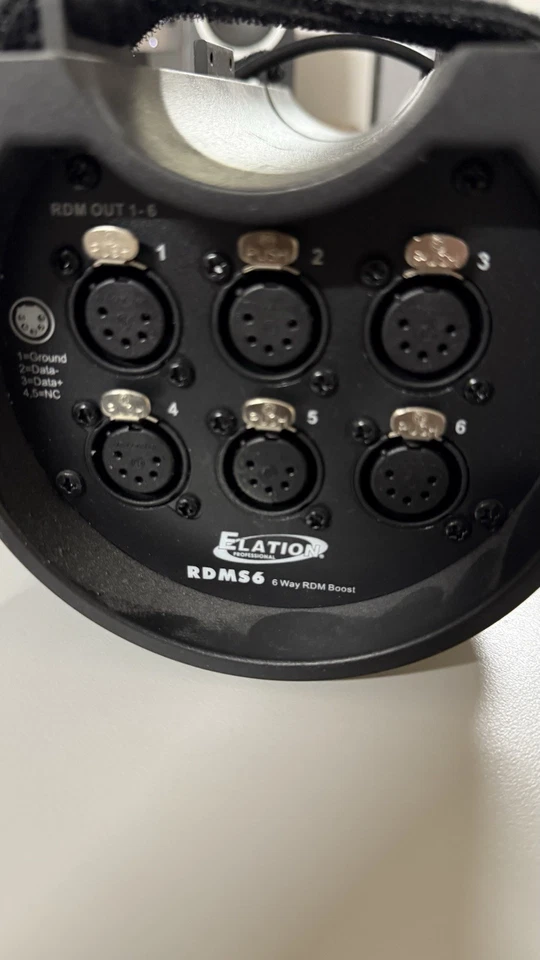 Elation RDMS6 Truss Mount 6 Way Splitter - Image 2 of 2