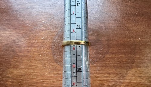 Anello cocktail vintage designer ESPO 18k HGE finto opale misura 8,75 - Foto 5 di 7