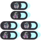6 stücke Kreative Notebook Webcam Cover Praktische ultradünne Kamera