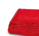 Heavy Duty Waterproof Tarp 10x12 PVC Vinyl Tarpaulin Red Ground Cover