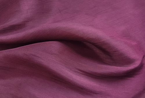 Burgundy Silk Flax Material 54'' Wide By Yard Slubby Silk Linen Fabric Natural - Picture 7 of 8
