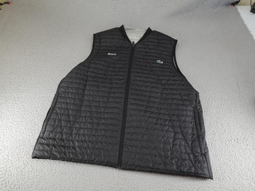 Lacoste Wendeweste Herren 2XL XXl grau gesteppt leicht Outdoor Golf - Bild 9 von 14