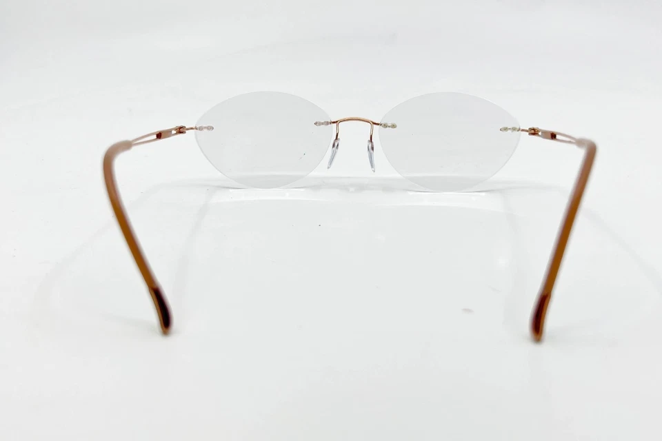 Monturas de gafas Silhouette 5521 3530 oro rosa..[]19-140 beige titanio 18728 Foto 4 de 4