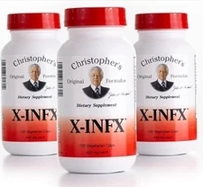 Christopher’s X-INFX 100 Veg Caps 440mg – Pack of 3 Herbal Supplement