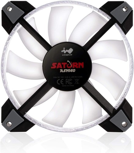 In Win Saturn 140MM Addressable RGB Triple Fan Kit (Controller Included) ASN140 - Picture 2 of 5