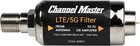 Channel Master LTE/5G Filter – Reduces Pixelation & Signal dark gray or black