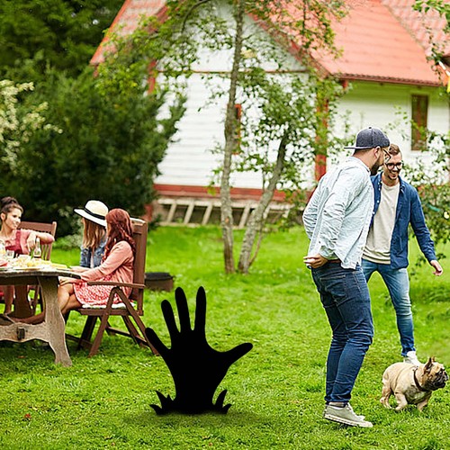Whimsical Giant Hand Wooden Halloween Ground Stake Decor Outdoor Ornaments For - Zdjęcie 12 z 30