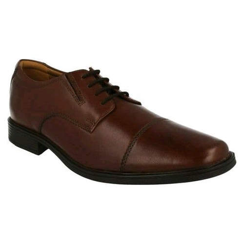 Herren Clarks Tilden Cap formelle Schnürschuhe UK Größe 8,5 - Bild 4 von 5