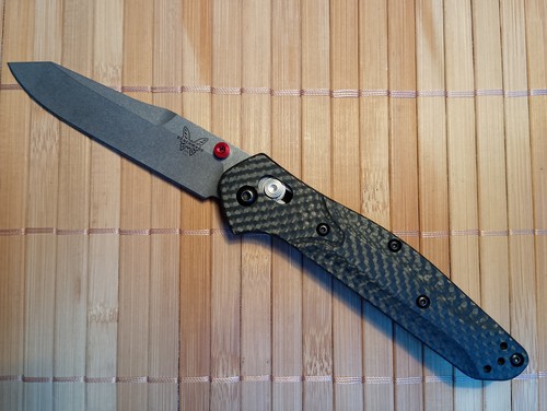 Benchmade 940-1 Osborne Carbon Fiber Axis Lock CPM S90V *** UPGRADED ***