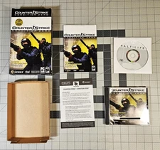 Counter-Strike: Condition Zero (PC 2004 3-Disc Set) CIB Big Box Half Life 2 DVD