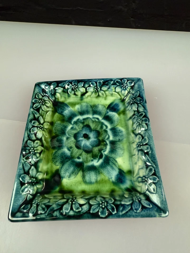 Welsh Vintage Porthmadog Porthmadoc Studio Pottery Pin Trinket Dish 15 cm - Image 4 of 4