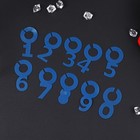 20 Stück Silikon Nummer Rotweinflasche Mark Weinglas Erkennungsbecher