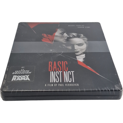 Basic Instinct 4K Ultra HD + Blu-Ray Steelbook Embossed Douglas, Sharon Stone B - Picture 6 of 9