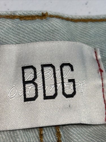 BDG UrbanOutfitters HighRise Carpenter Jeans LightWash Double Knee Size27 Skater - Picture 11 of 16