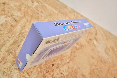 Bandai WonderSwan Color Pearl Blue Console Box Manual Flyers Included - Picture 4 of 9