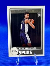 2023 Panini NBA Hoops Basketball Victor Wembanyama RC # 298 Spurs