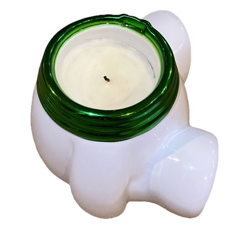 Bath & Body works Slatkin & Co. Paws the Polar Bear Jar Rare Green Scarf FreeS&H - Bild 6 von 7