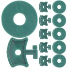  50 Sets Gewächshausnetzfixieranlage Clips Gewächshaus -Verdrehungsclip mit