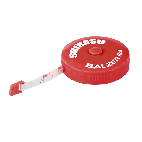 Balzer Shirasu MaßBand 150Cm FischmaßBand 1,5M RollmaßBand Fische Messen Maß-image