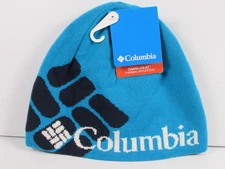 Columbia OMNI HEAT Sportswear Wintry Breeze Logo Beanie in teal Color NEW